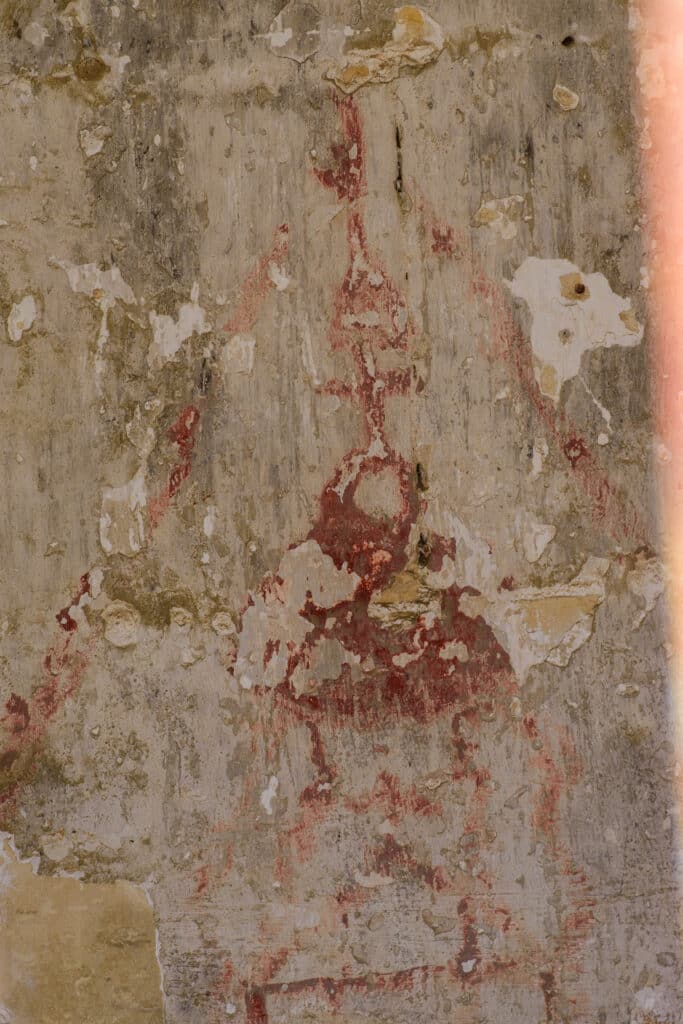 Museo Faggiano Knights Templar etching, Lecce Puglia