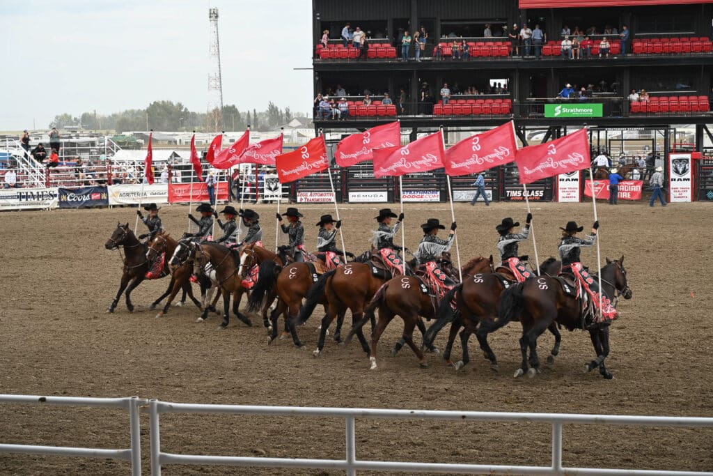 Calgary Stampede Showriders at Strathmore Stampede