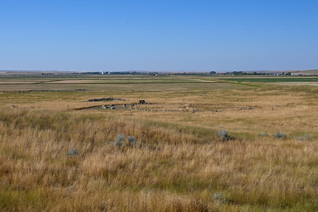 Mary's Labyrinth, The Crossing, Grasslands National Park Saskatchewan