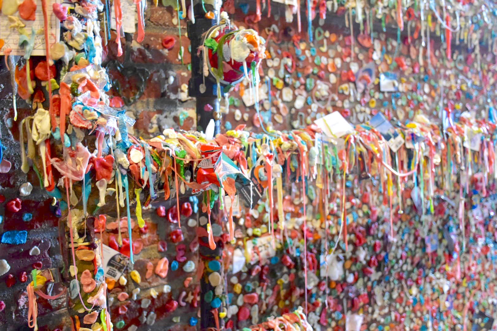 The Gum Wall, Post Alley, Seattle