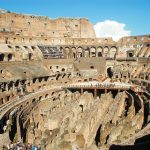 Inside the Colosseum - UNESCO World Heritage Site, Rome