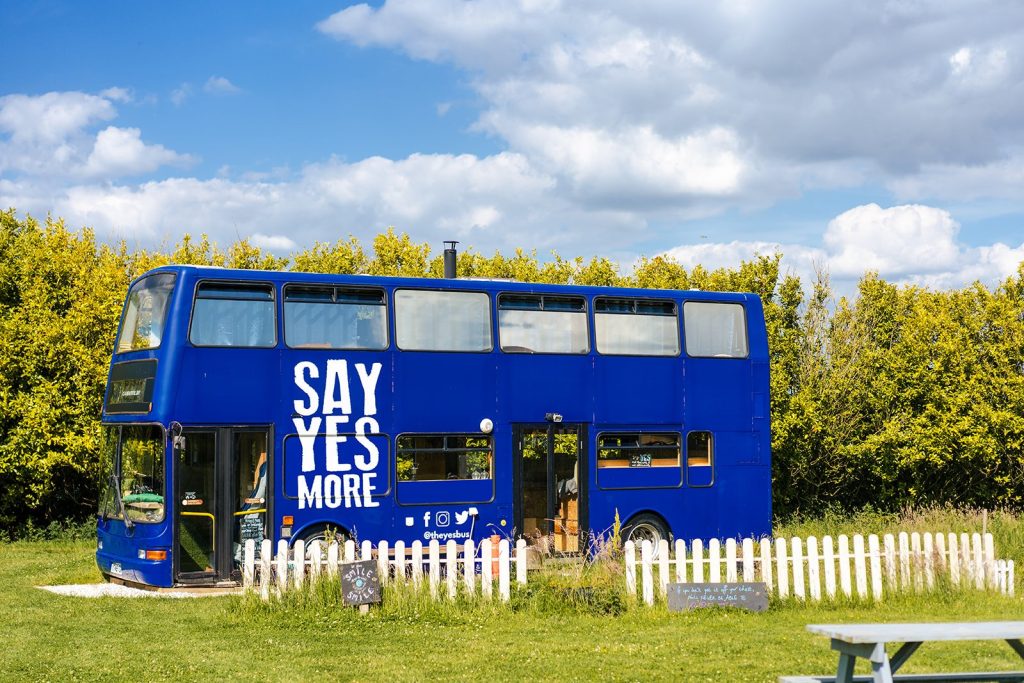 Say yes more bus Big Sky Hideaway