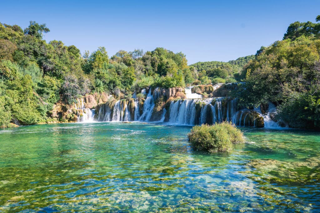 Skradinski Buk Waterfall - Krka National Park Croatia