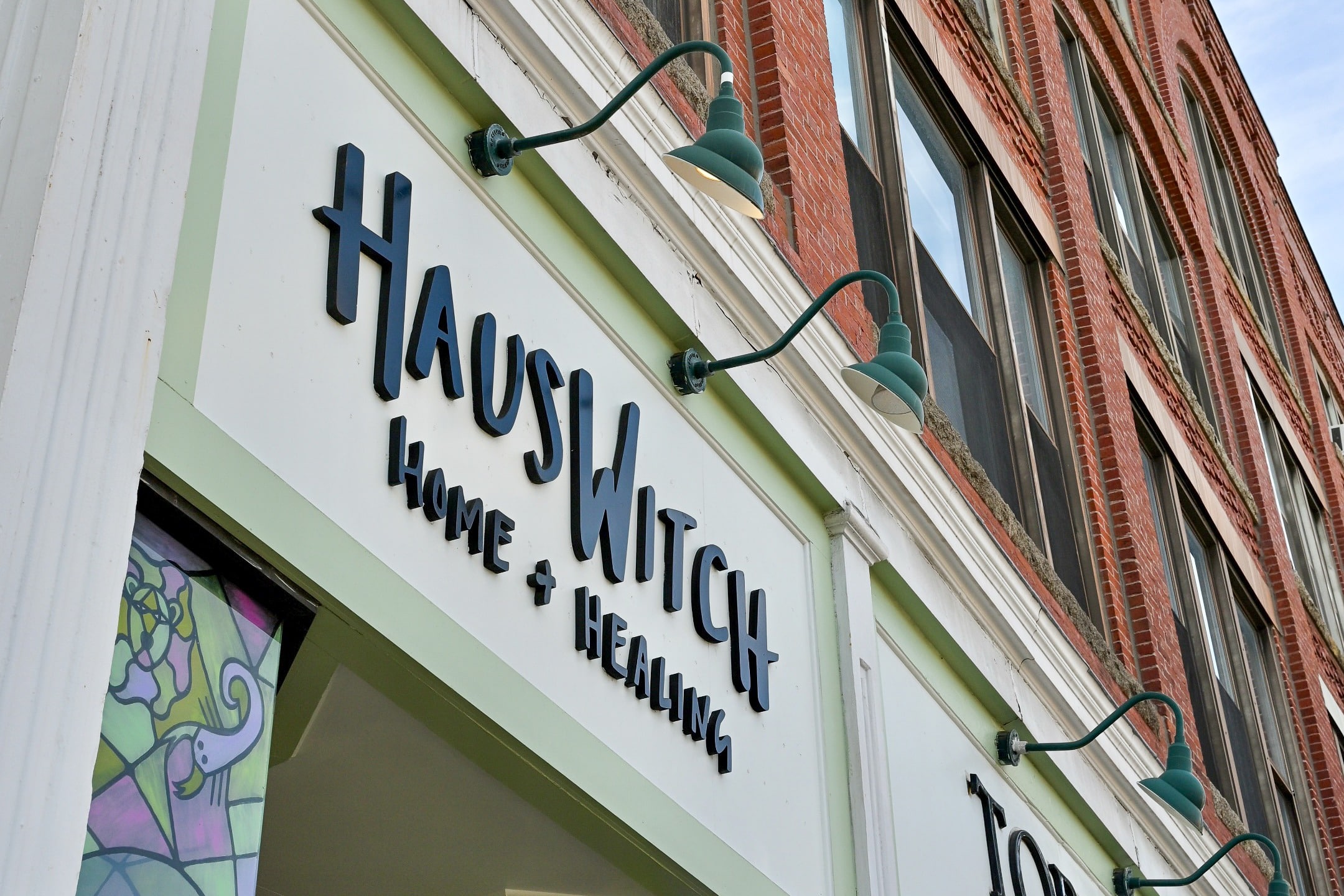 The HausWitch shop front on Main Street, Salem