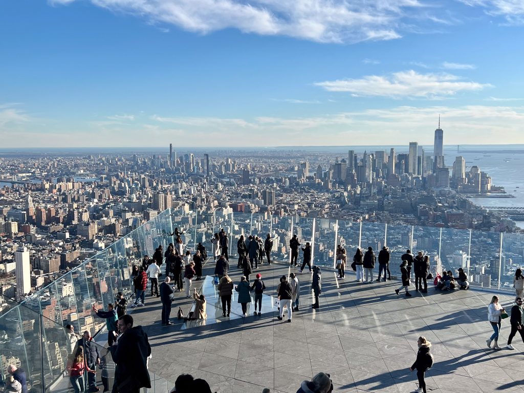 The Edge Viewing Platform, New York, city break