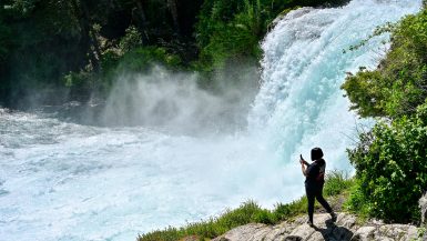 Truful-Truful Waterfalls, Melipeuco, UNESCO Global Geopark, Chile