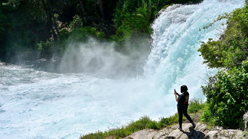 Truful-Truful Waterfalls, Melipeuco, UNESCO Global Geopark, Chile