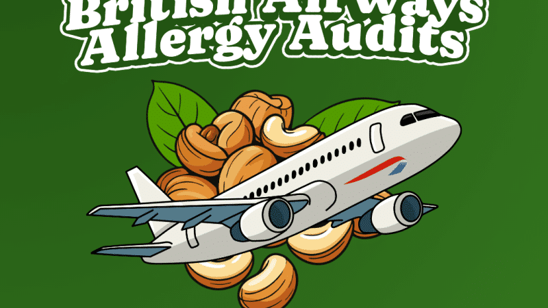 British Airways Allergy Audits Infographic
