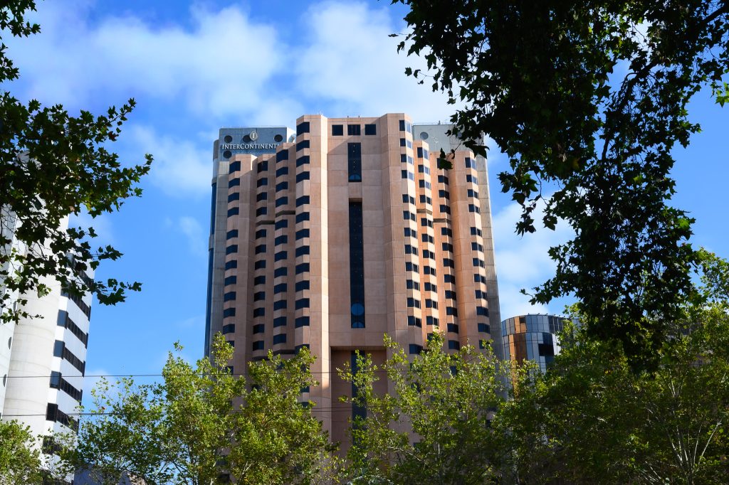 Intercontinental Hotel Adelaide Safe while travelling with a nut allergy