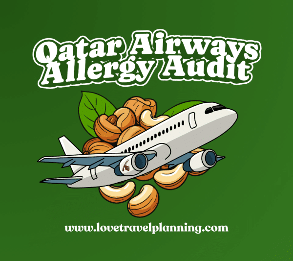 Qatar Airways Allergy Audit Graphic