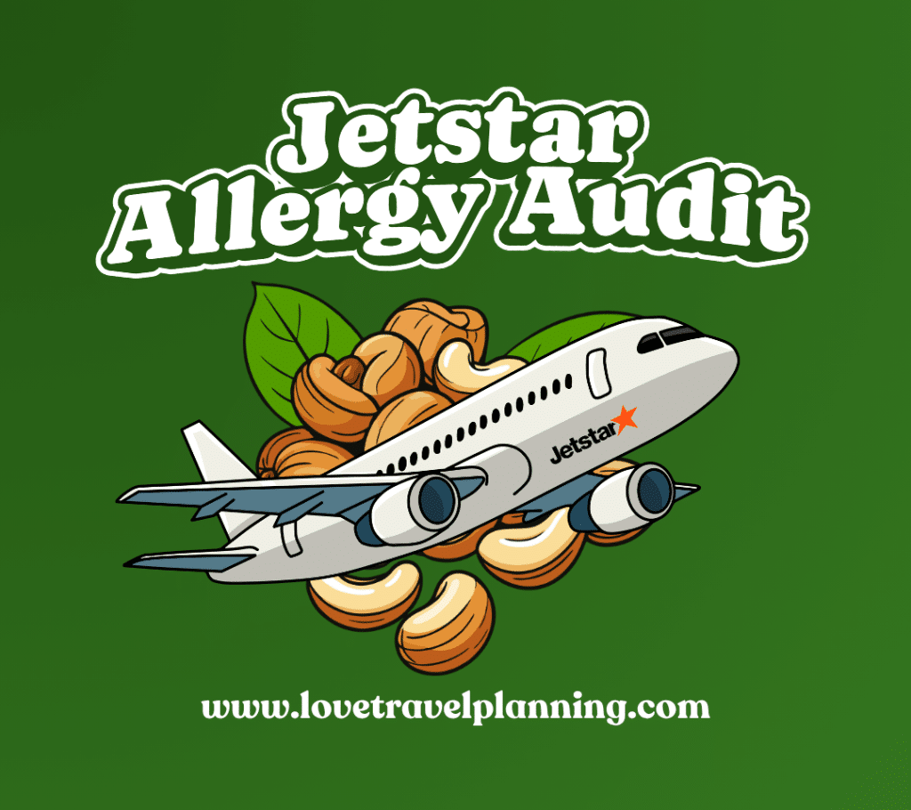 Jetstar Airline Allergy Audits Infographic