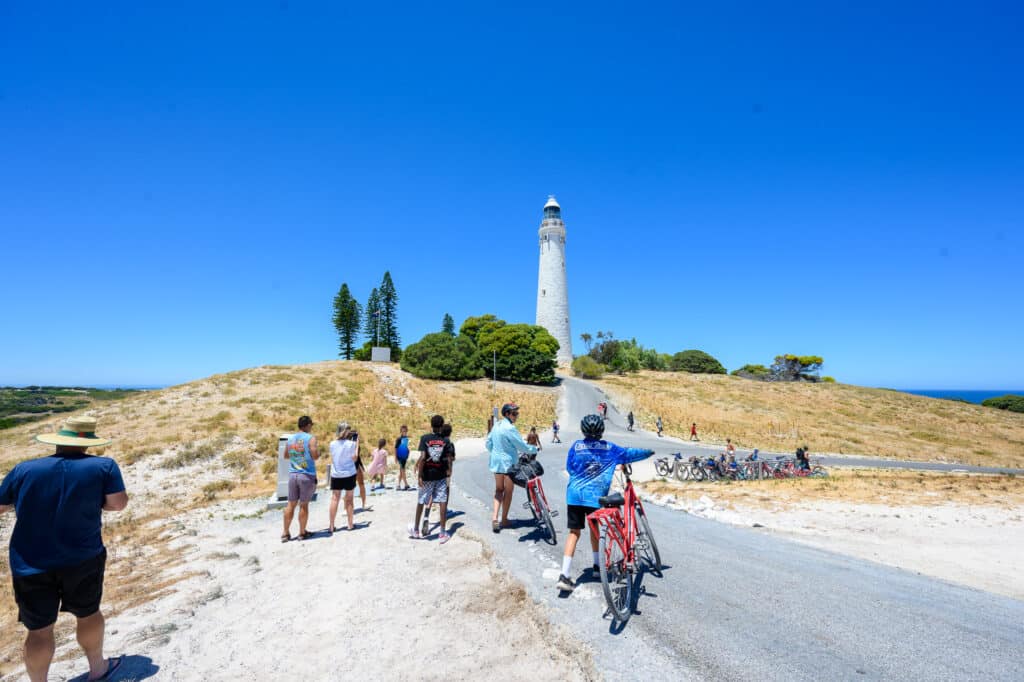 See Wadjemup Lighthouse without a bike