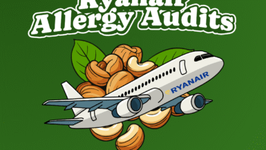 Ryanair Allergy Audits Infographic