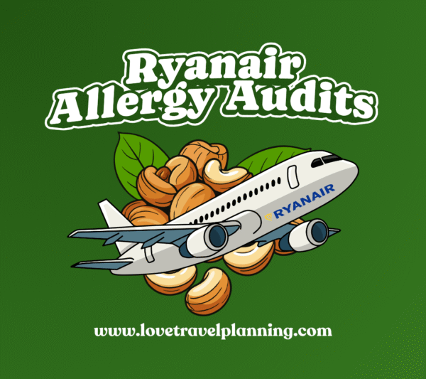 Ryanair Allergy Audits Infographic