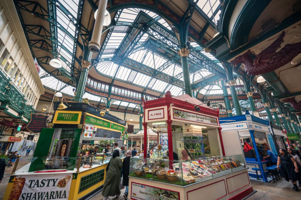 Kirkgate Market Leeds West Yorkshire