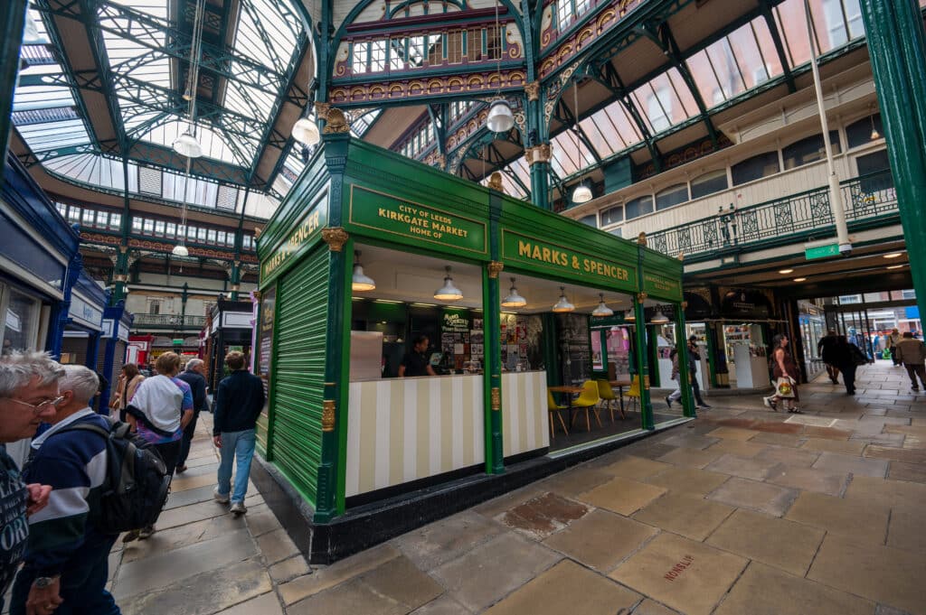 The First M&S @ Kirkgate Market Leeds