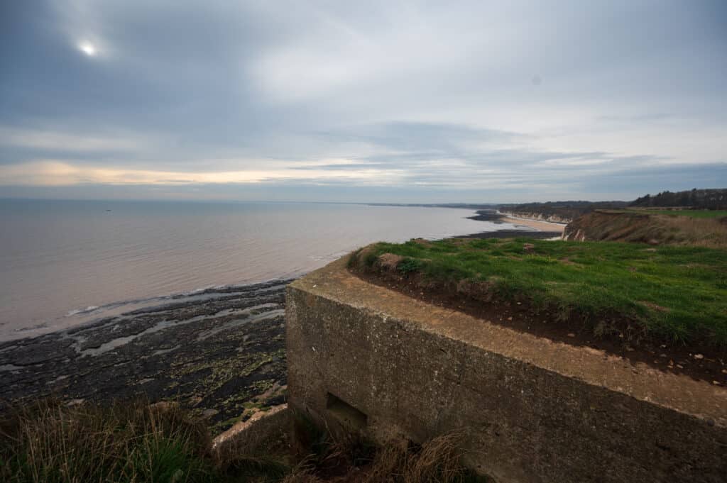 WW2 Bunker at Flamborough Head