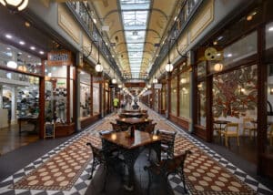 Things to do in Adelaide historic Adelaide Arcade interior