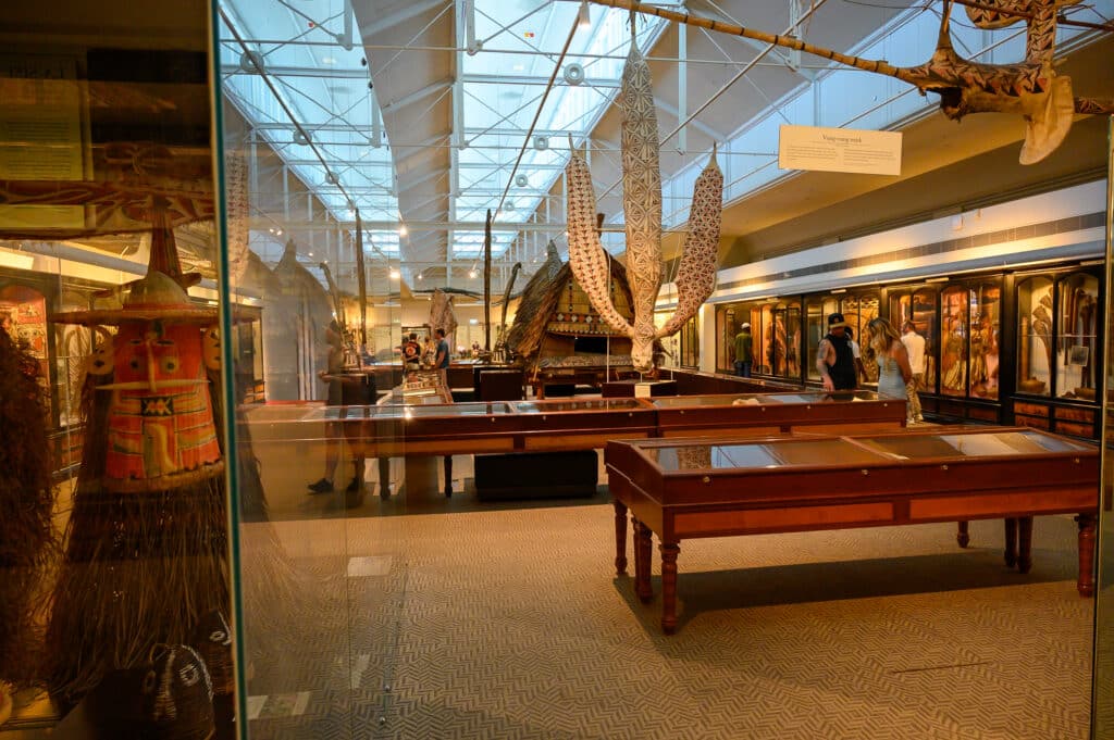 Free things to do in Adelaide Pacific cultures gallery at museum