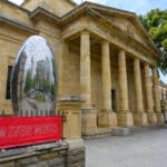 Free things to do in Adelaide Art Gallery of South Australia exterior with sculpture